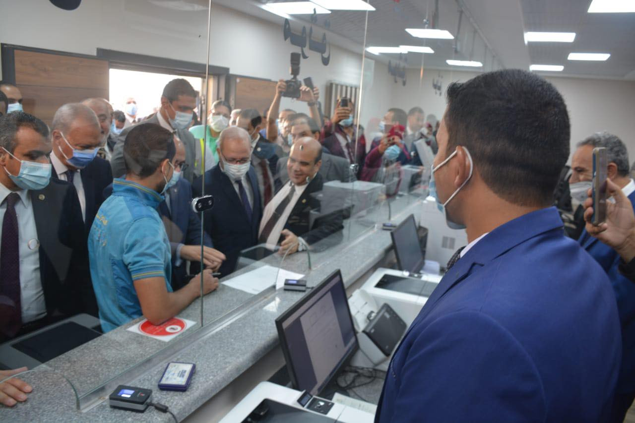 وزير العدل يفتتح مبنى محكمة طوخ
