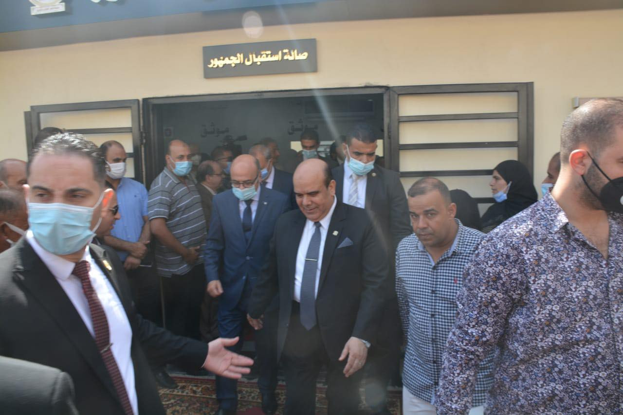 وزير العدل يفتتح مبنى محكمة طوخ