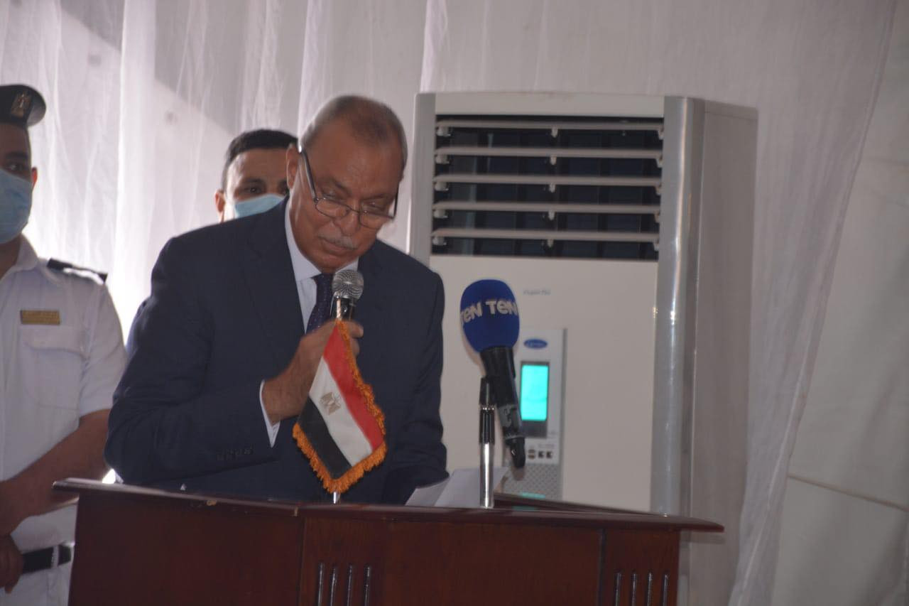 وزير العدل يفتتح مبنى محكمة طوخ