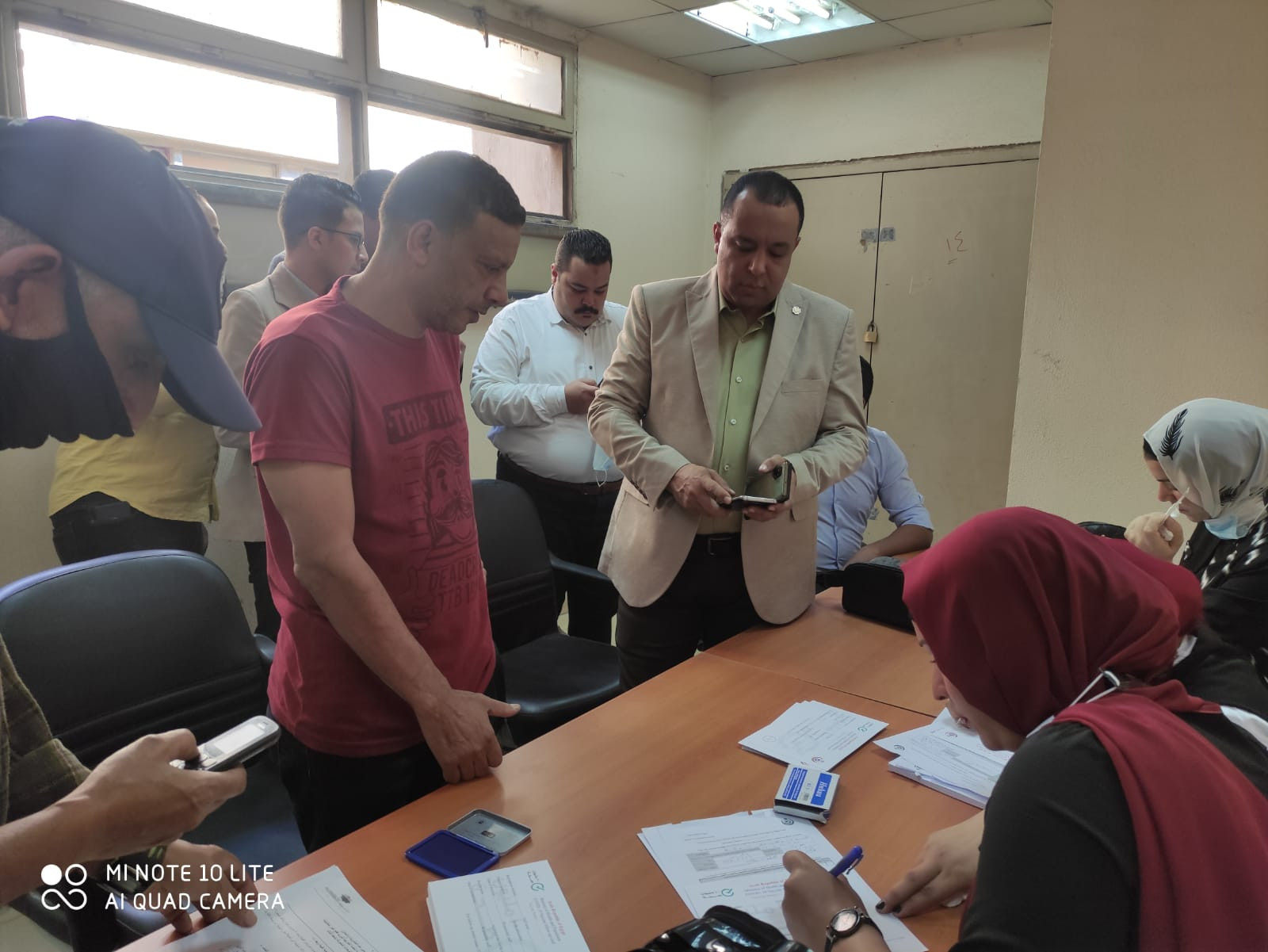 تطعيم العاملين بالمترو