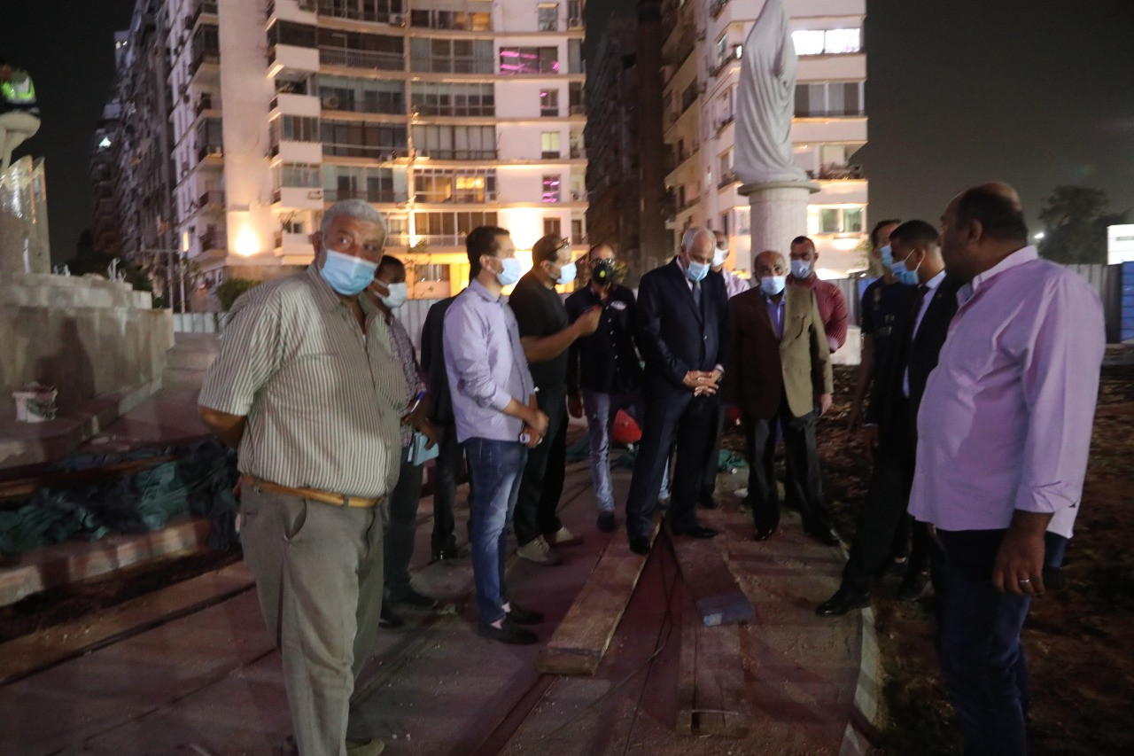 أعمال تطوير ميدان الجلاء