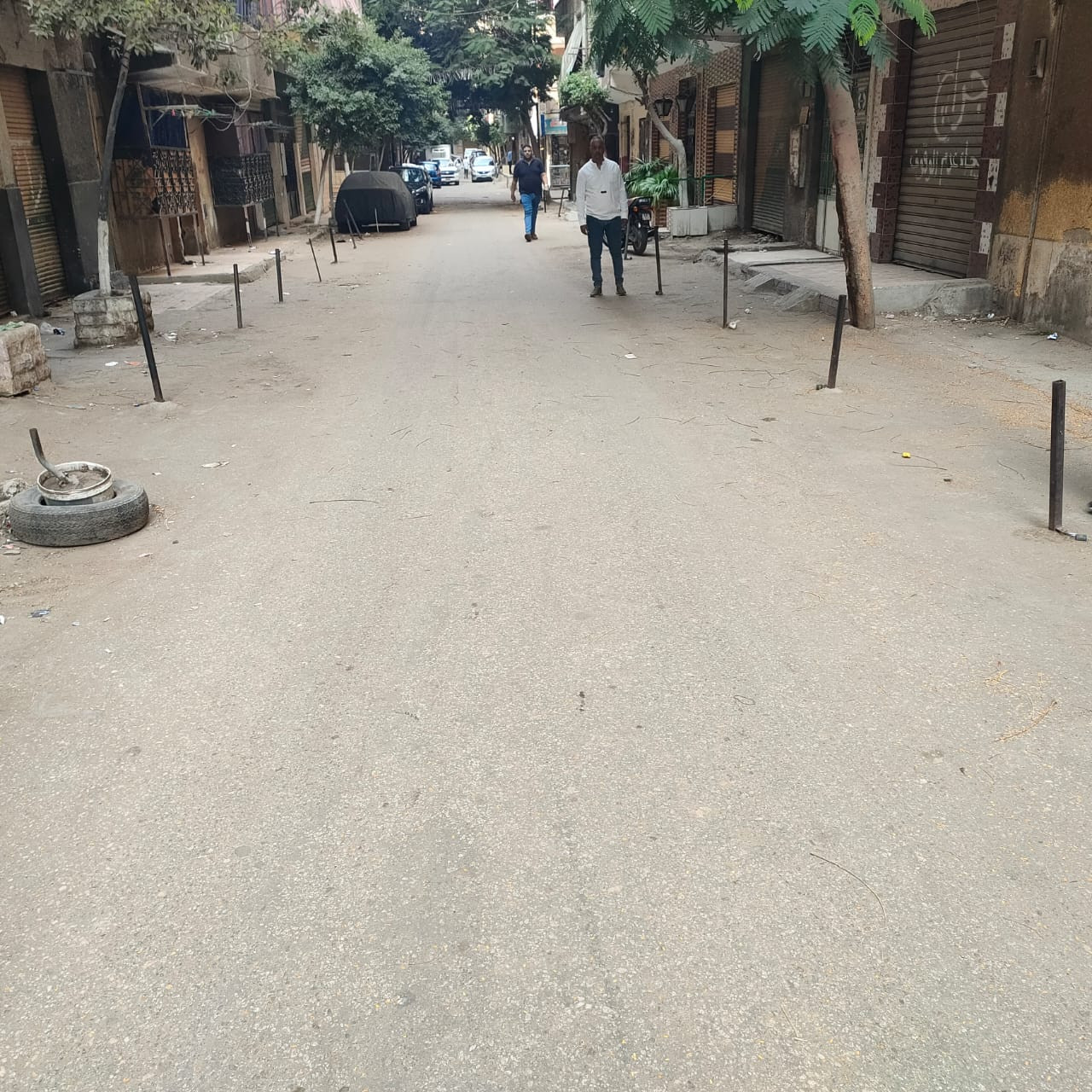 رفع إشغالات شوارع الجيزة