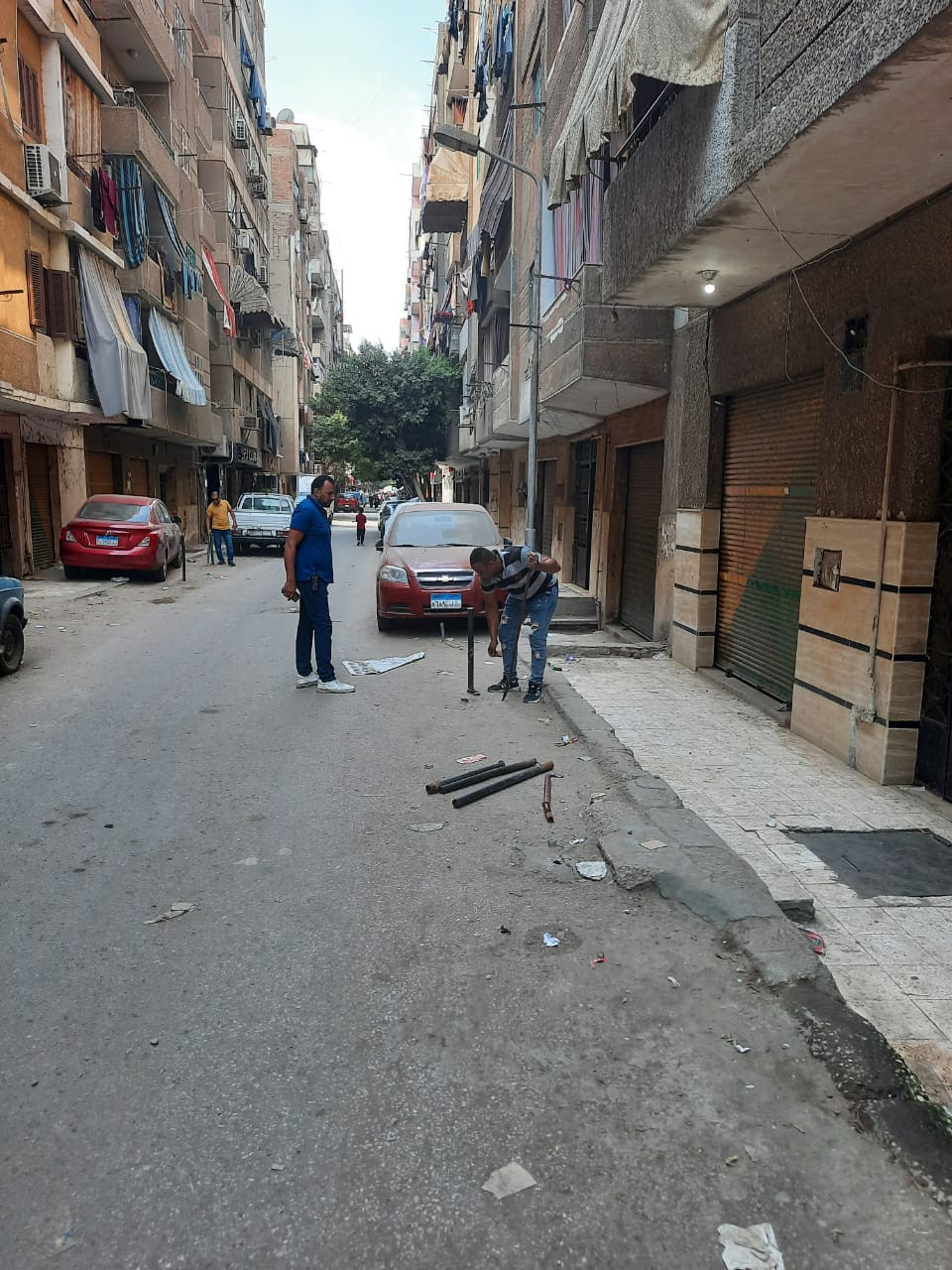 رفع إشغالات شوارع الجيزة