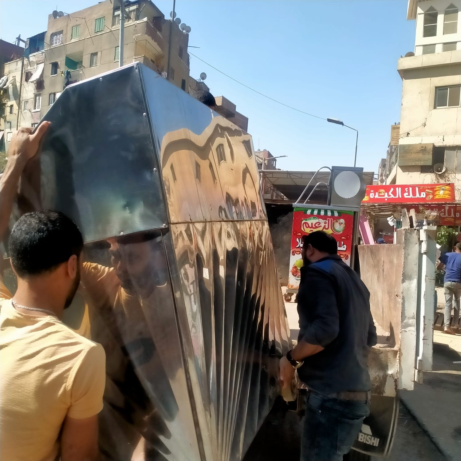 رفع إشغالات شوارع الجيزة