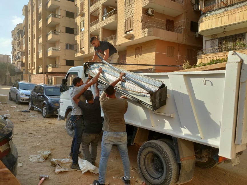 غلق محلات بحدائق الأهرام