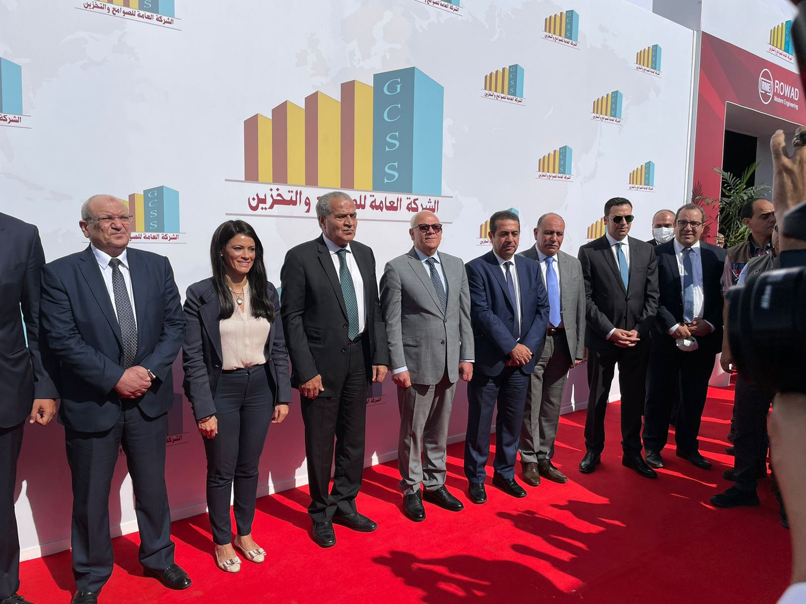 وزيرا التموين والتعاون يضعان حجر أساس صومعة حبوب ببورسعيد