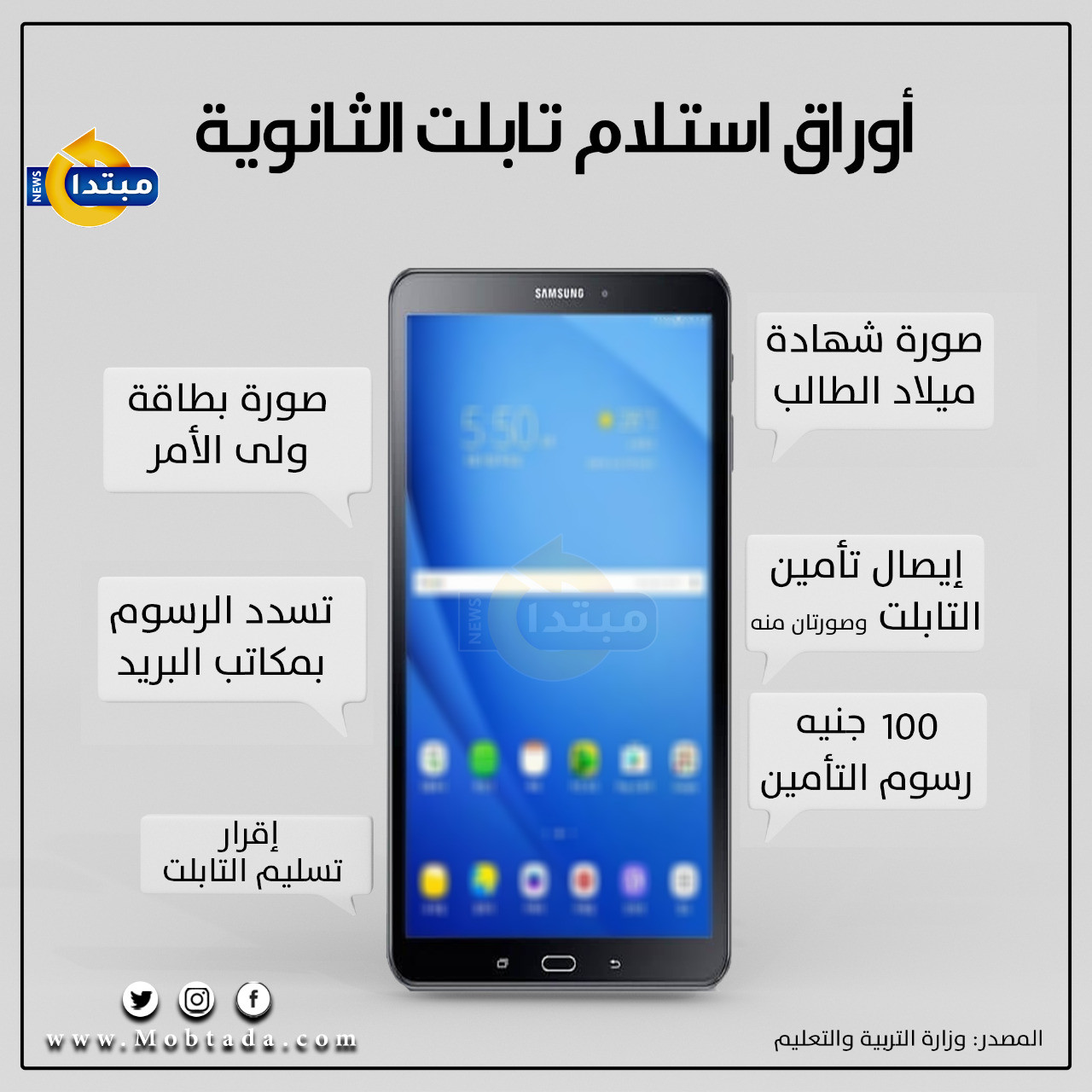 تابلت الثانوية العاملة