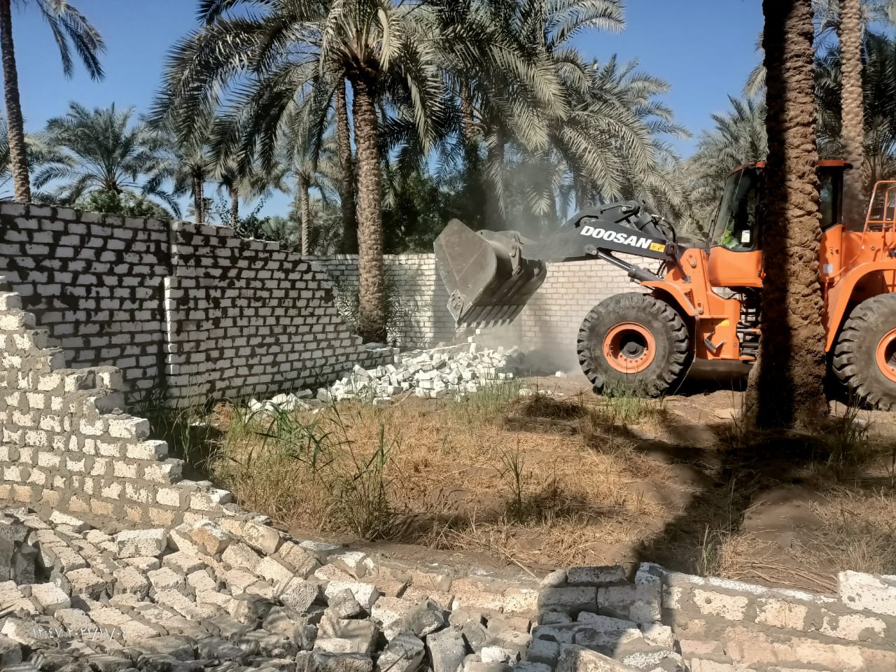 إزالة التعديات فى الجيزة