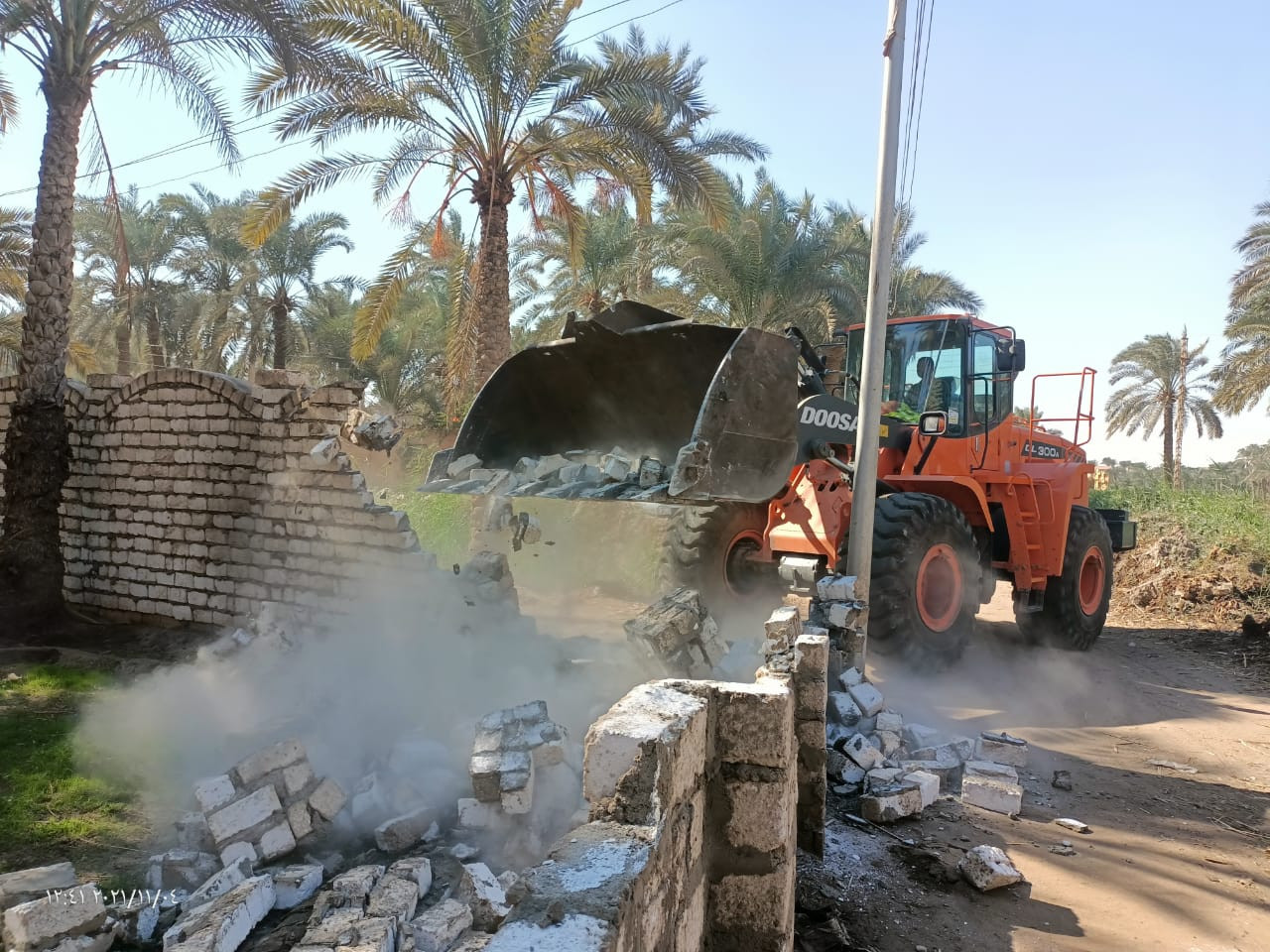 إزالة التعديات فى الجيزة