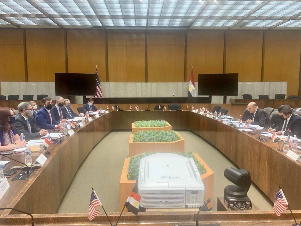 جانب من الحوار الاستراتيجى بين الولايات المتحدة ومصر