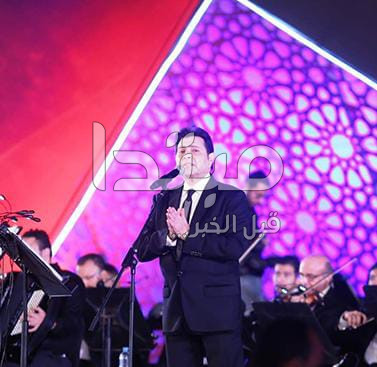 هانى شاكر يتألق فى مهرجان الموسيقى العربية بدار الأوبرا