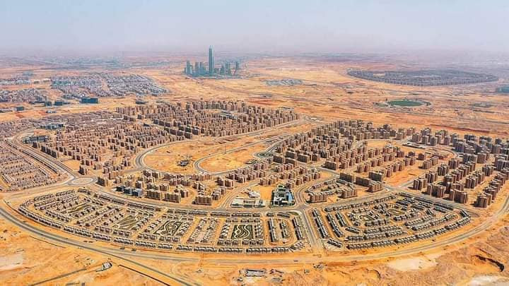 لقطات جوية للعاصمة الإدارية الجديدة