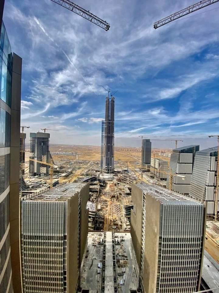 لقطات جوية للعاصمة الإدارية الجديدة
