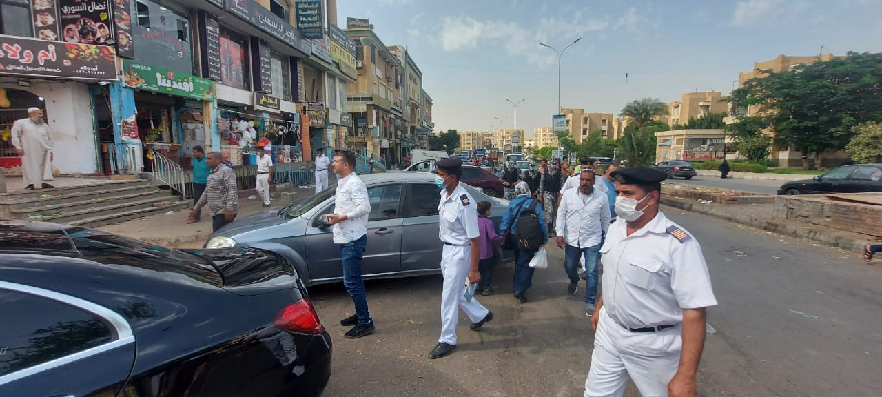 ازالة اشغالات طرق