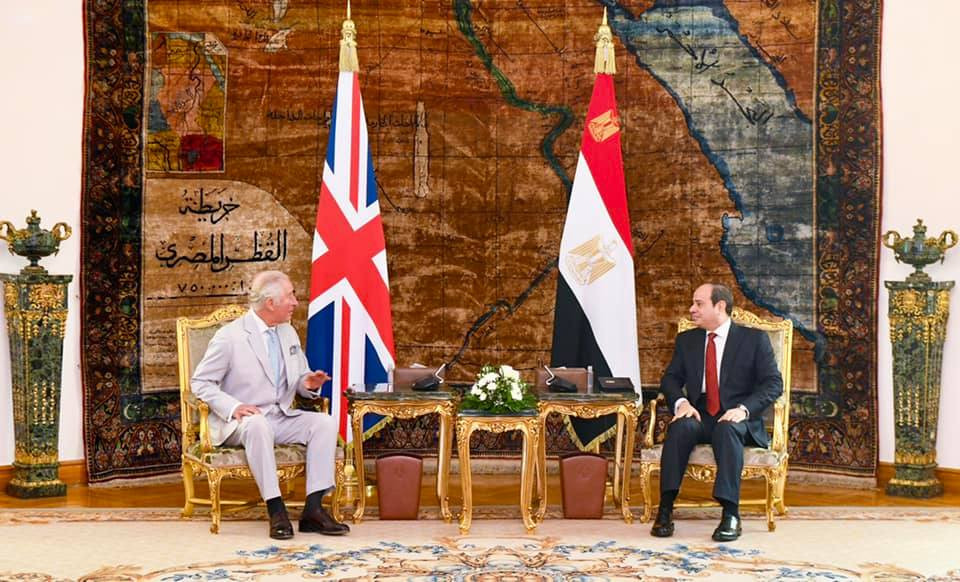 السيسى والأمير تشارلز