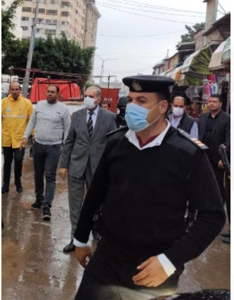 جولة محافظ كفر الشيخ