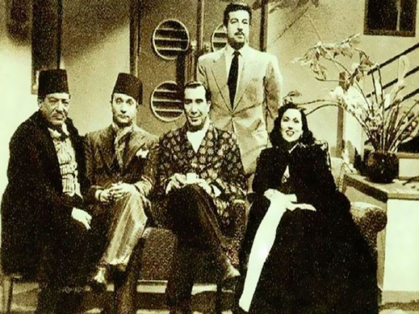 أنور وجدى ويوسف وهبى
