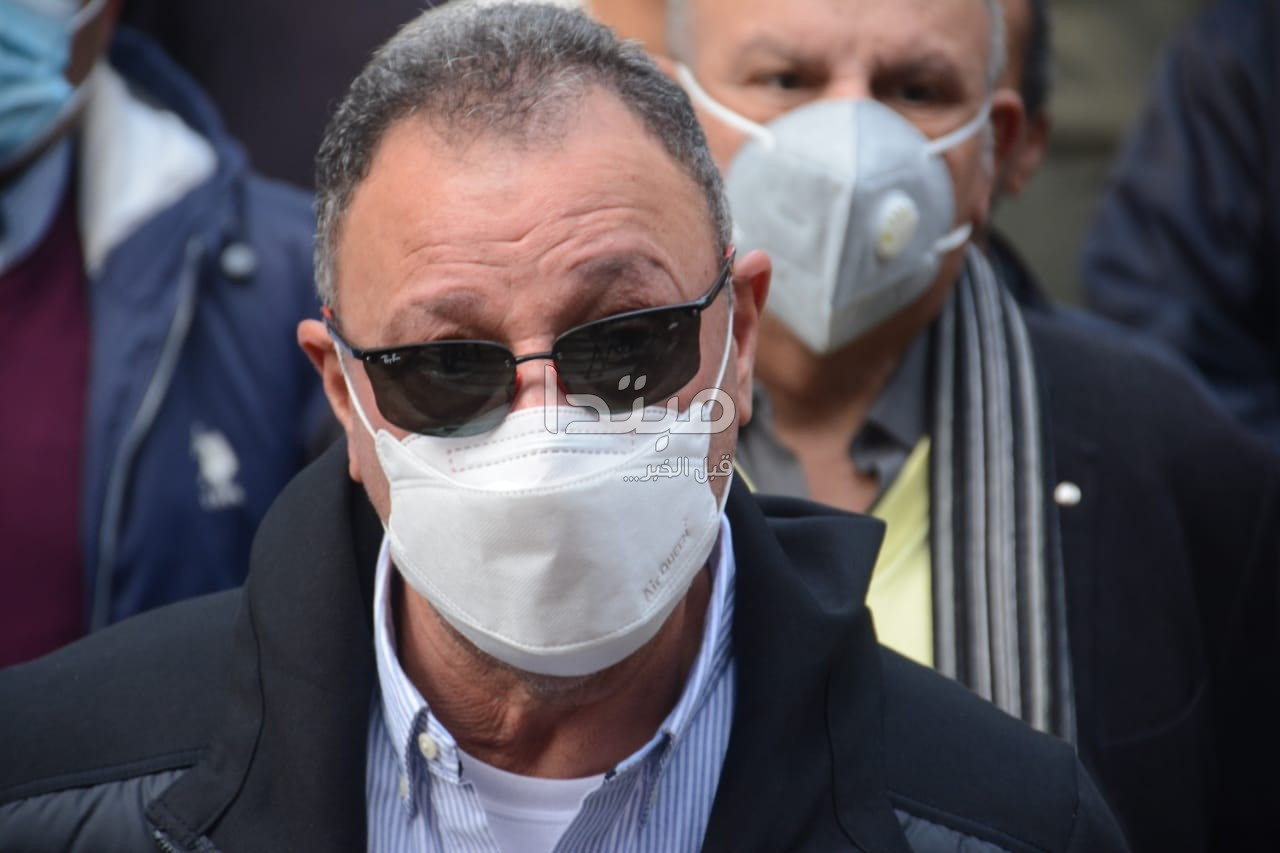 الخطيب في جنازة إبراهيم حجازي 1