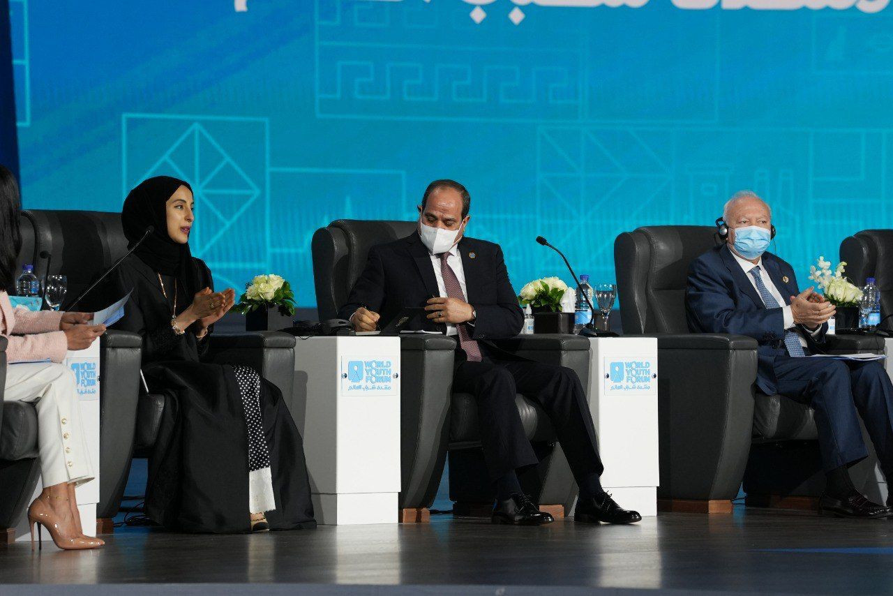 تفاصيل الافتتاح الرسمى للنسخة الرابعة لمنتدى شباب العالم