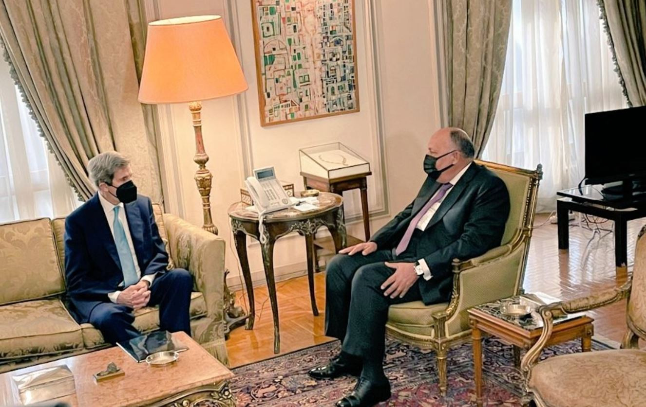 سامح شكرى وجون كيرى