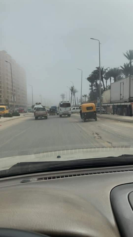 كثافات مرورية بمحاور الإسكندرية
