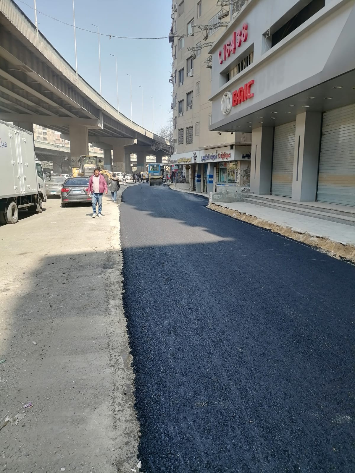 رصف وتطوير الطرق