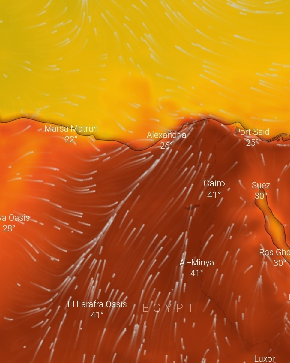 بيان عاجل من الأرصاد الجوية بشأن درجة الحرارة