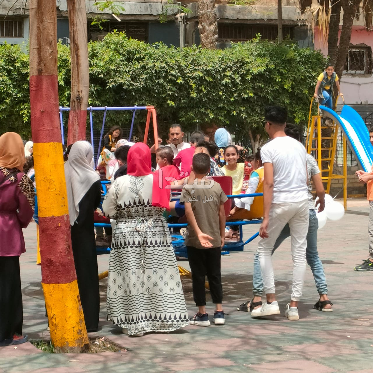 فرحة المواطنين فى عيد الفطر بالقناطر الخيرية