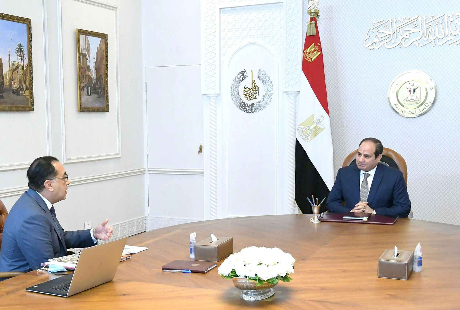 السيسى ومدبولى