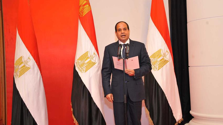 تنصيب السيسى رئيسا لمصر
