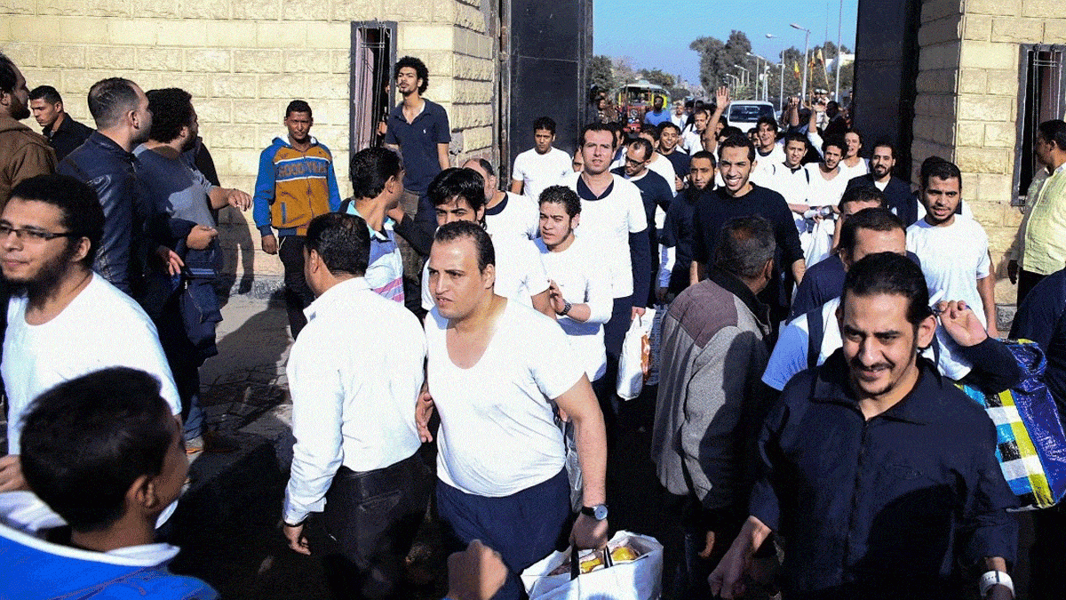 العفو الرئاسى عن سجناء