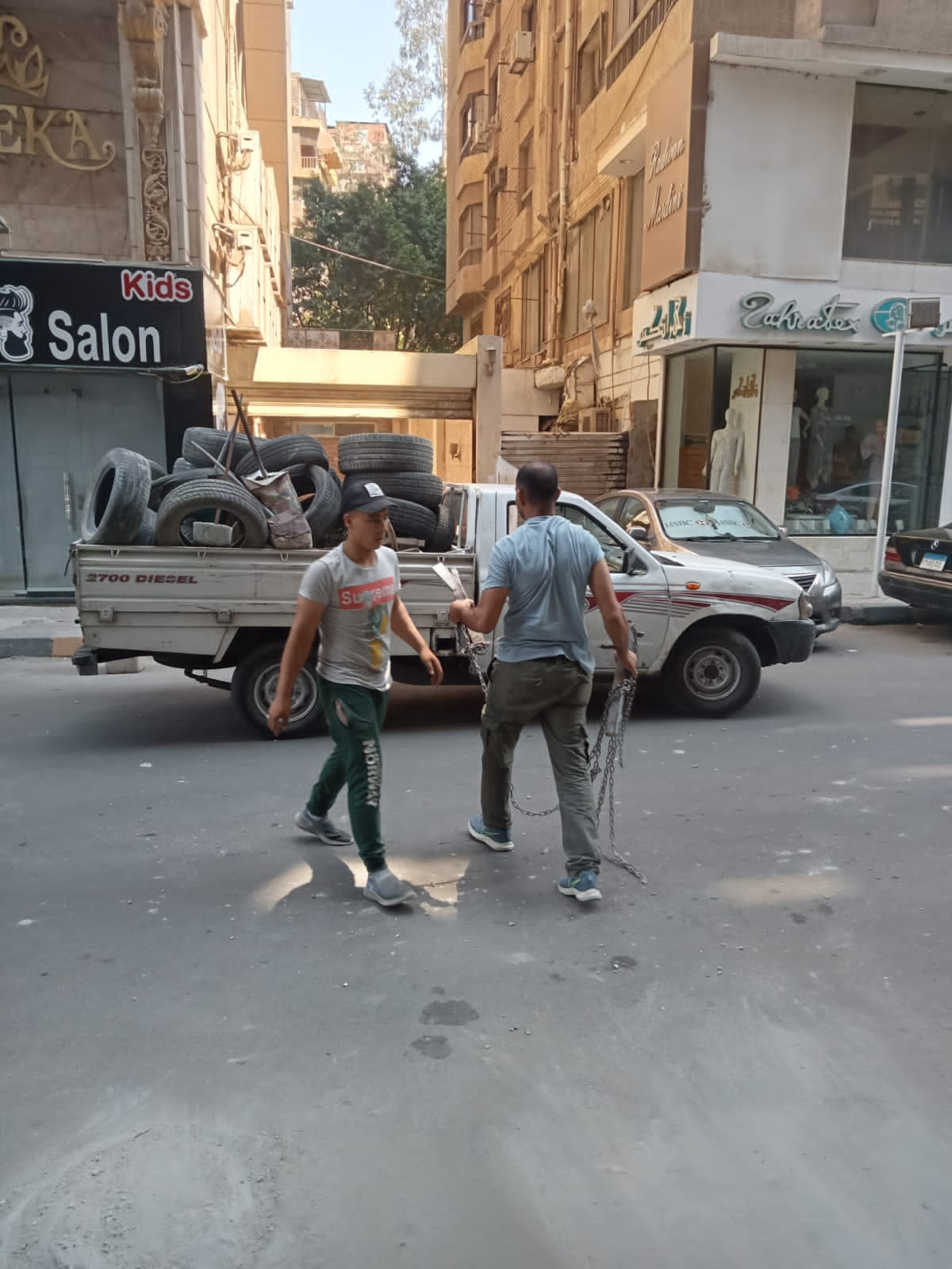حملات رفع الاشغالات