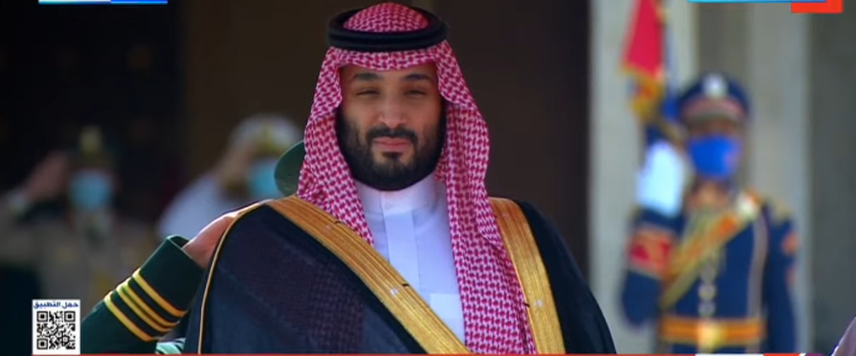 مراسم استقبال الأمير محمد بن سلمان
