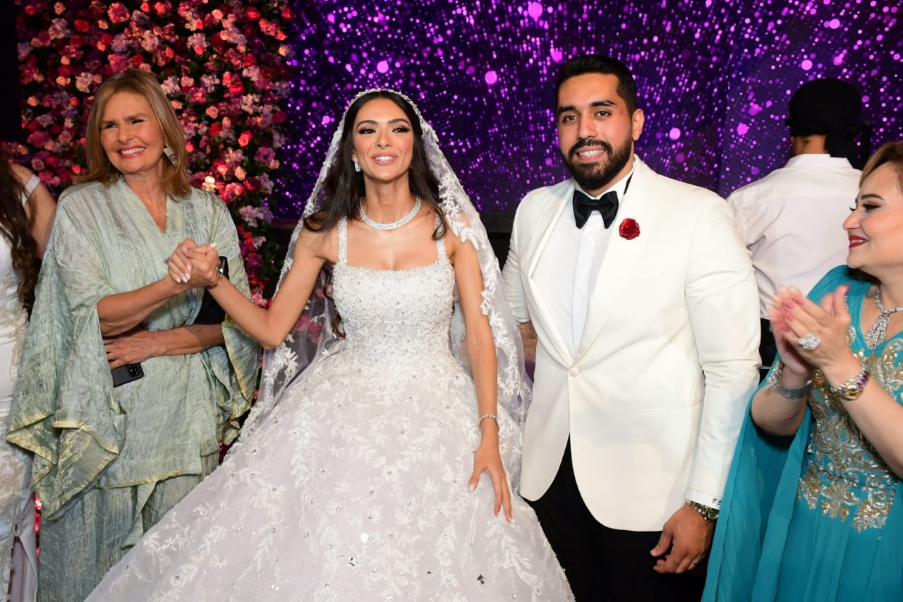 حفل زفاف ابنة شقيق عادل إمام
