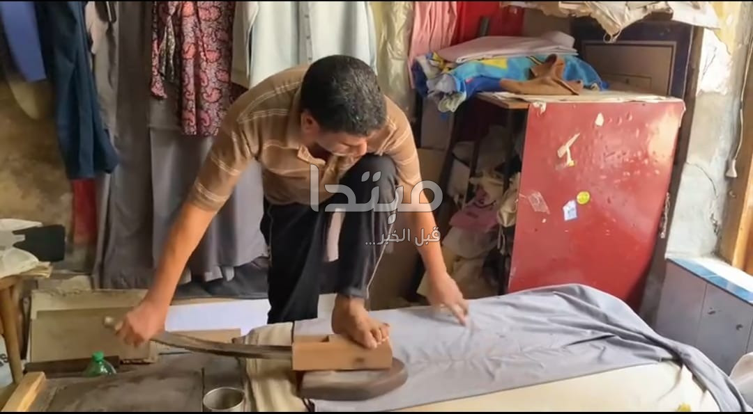 أقدم مكوجى رجل فى الدقهلية