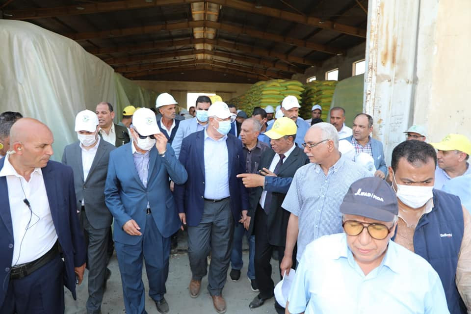 محطة غربلة تقاوي المحاصيل الزراعية
