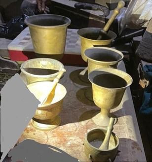 القطع الأثرية المضبوطة