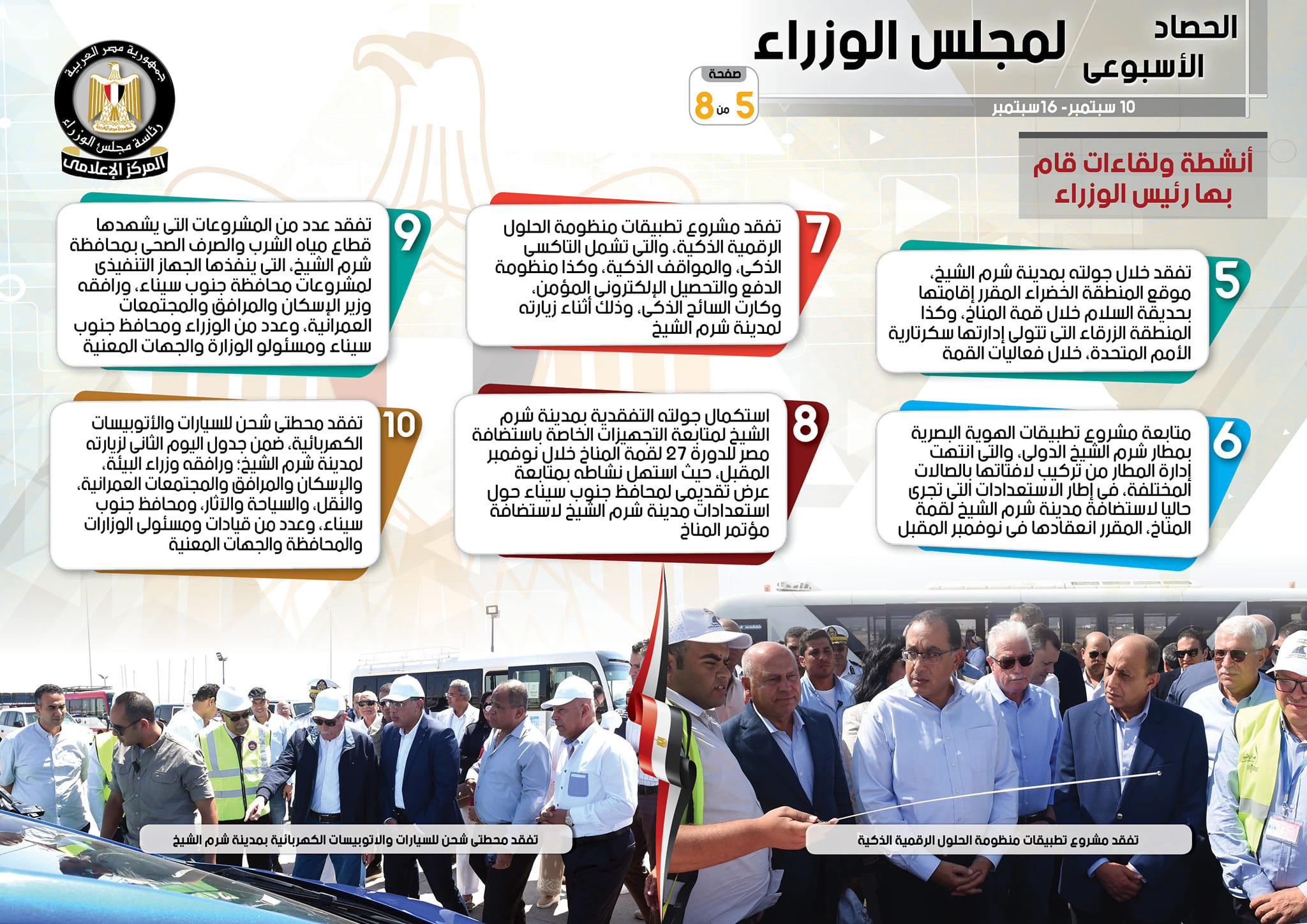حصاد الوزراء