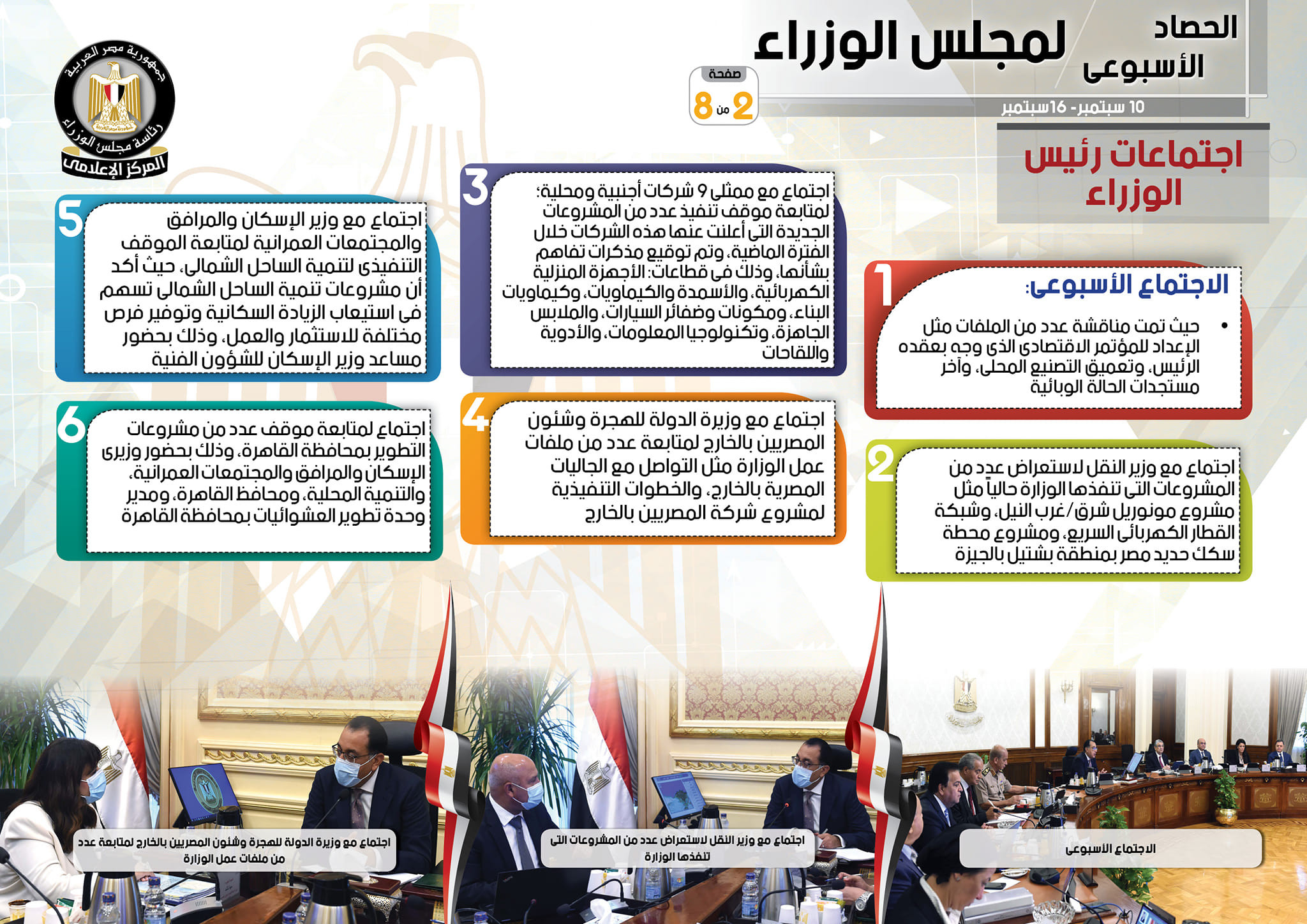 حصاد الوزراء