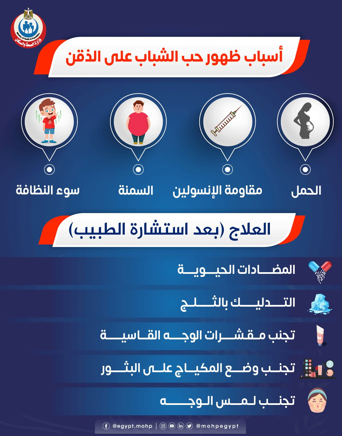 أسباب حب الشباب وطرق علاجها