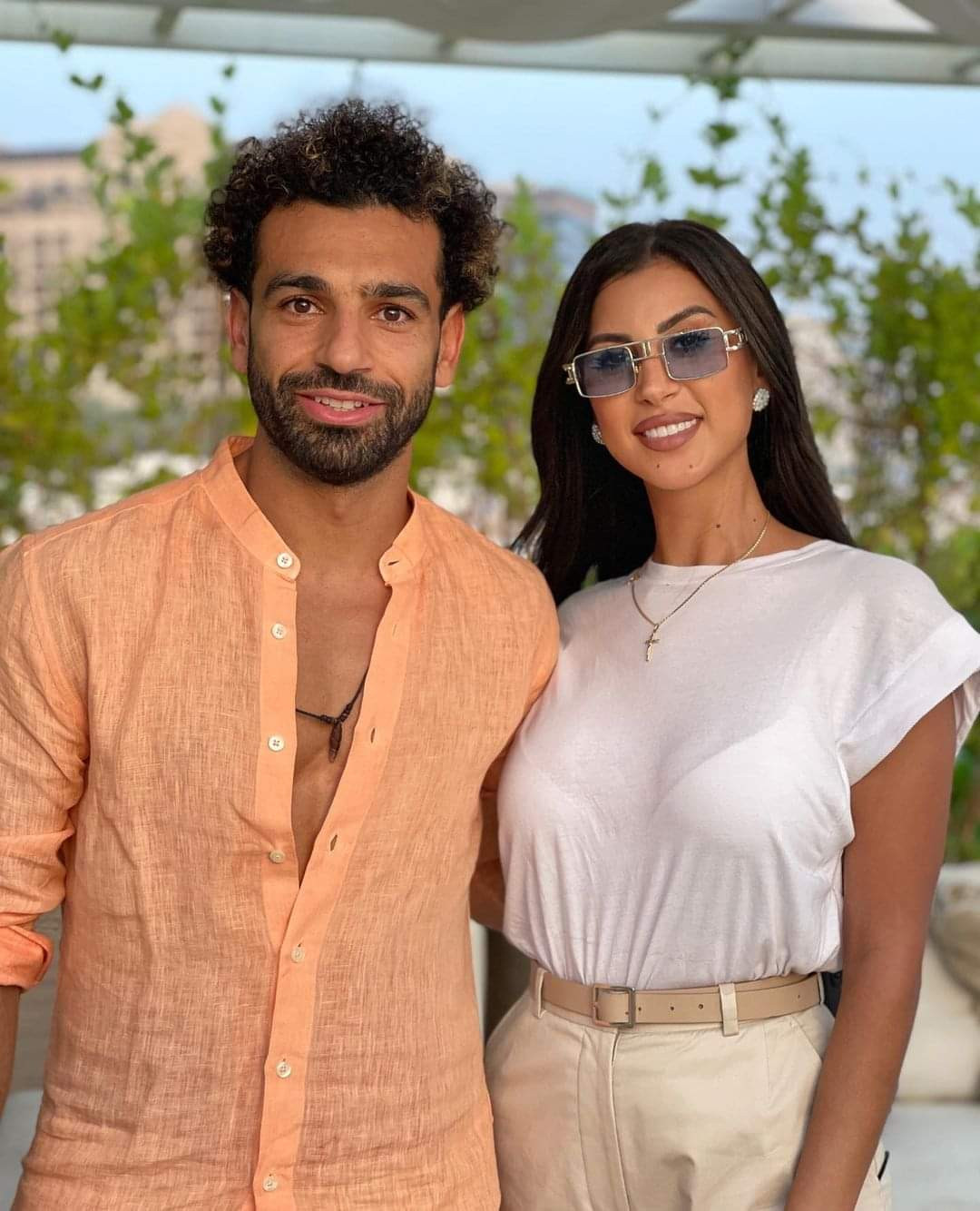 سونيا جرجس ومحمد صلاح