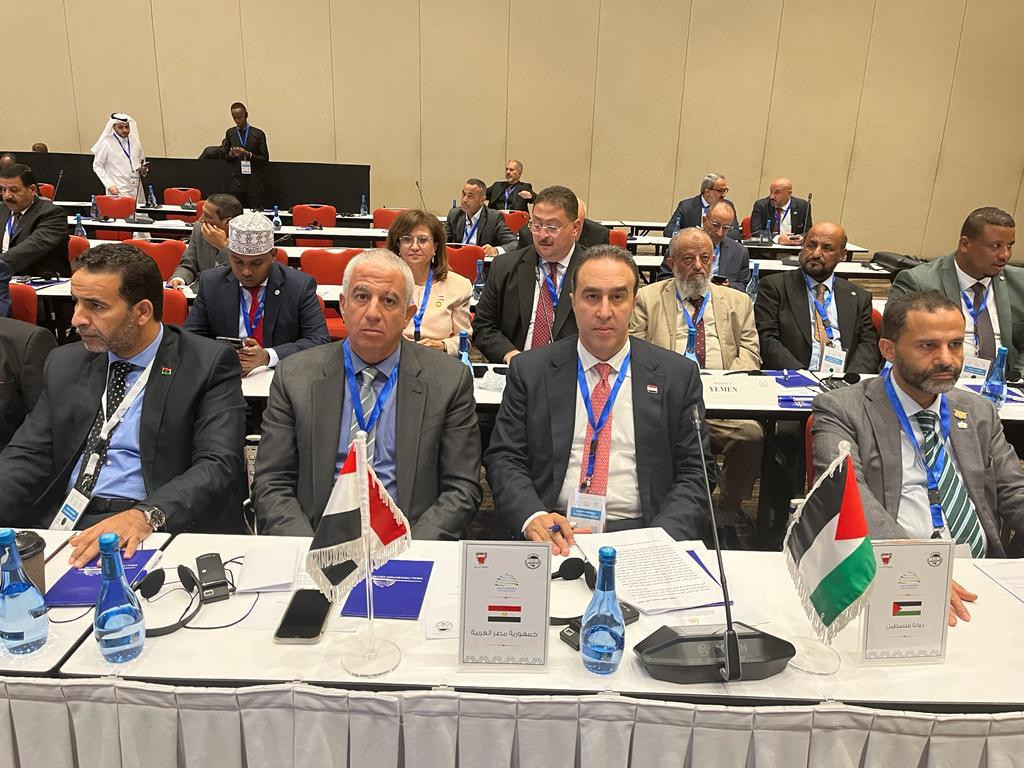 الاجتماع التنسيقى للمجموعة العربية بالبرلمان الدولى