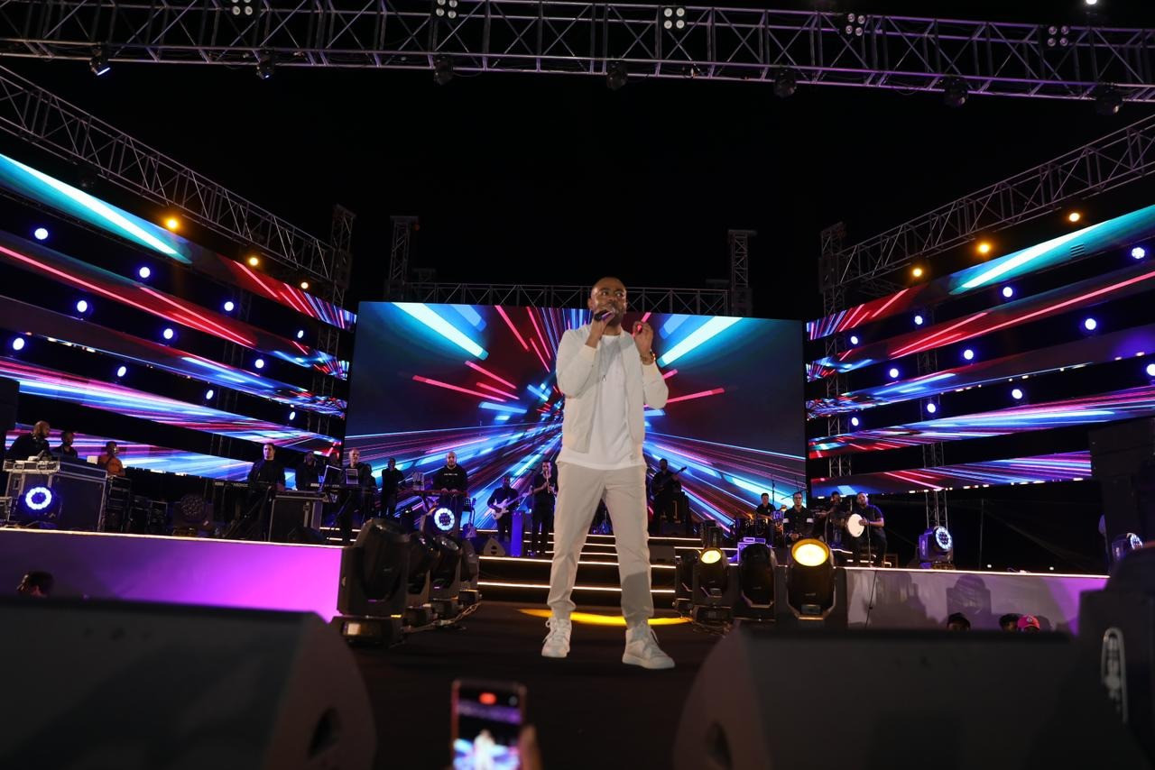 أحمد سعد وتامر عاشور