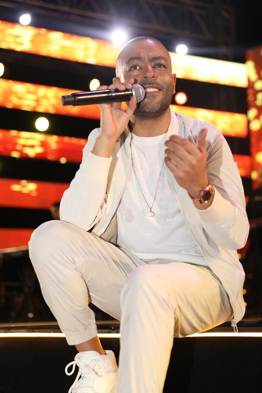 أحمد سعد وتامر عاشور