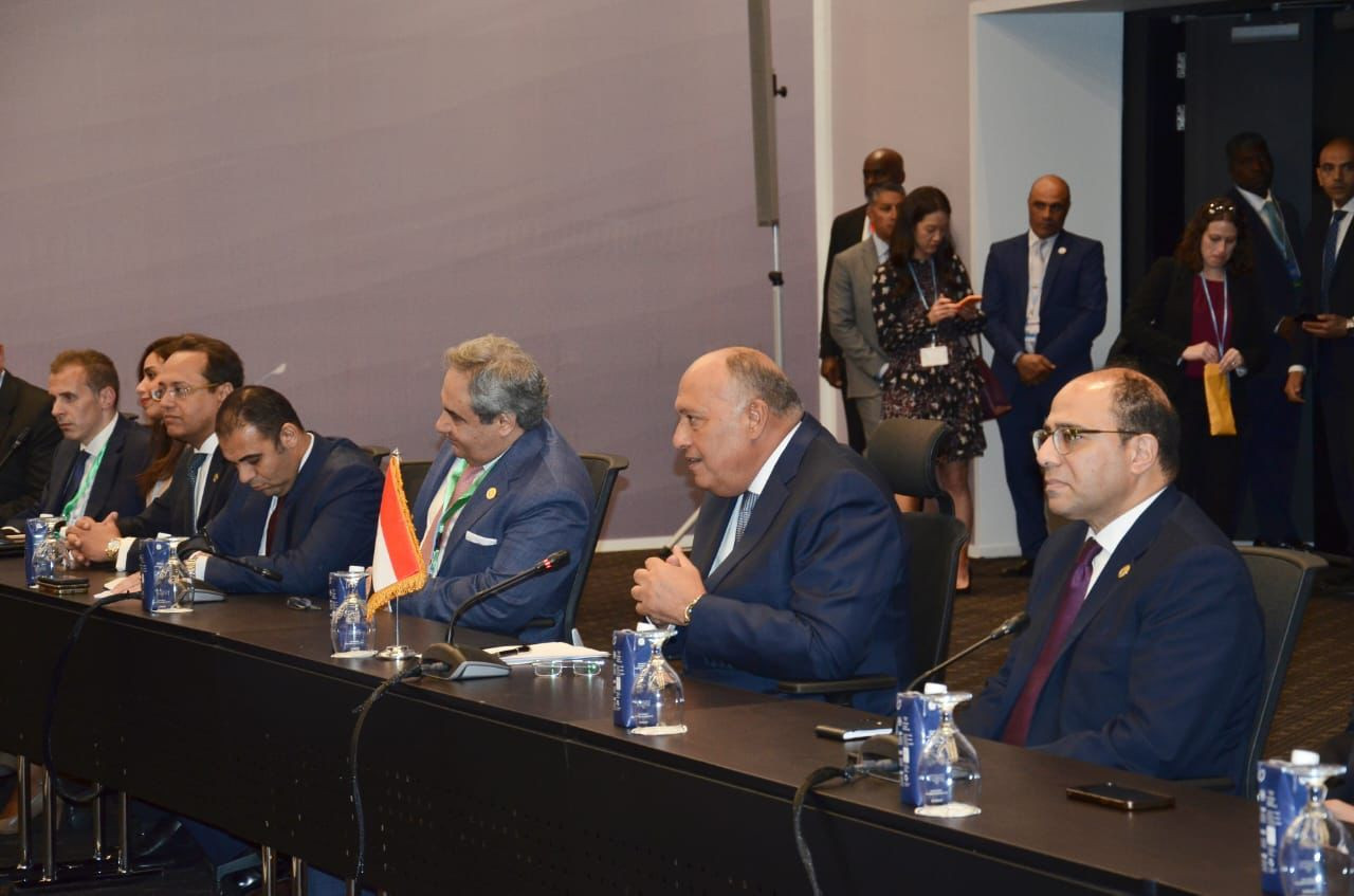 شكرى ورئيسة النواب الأمريكى