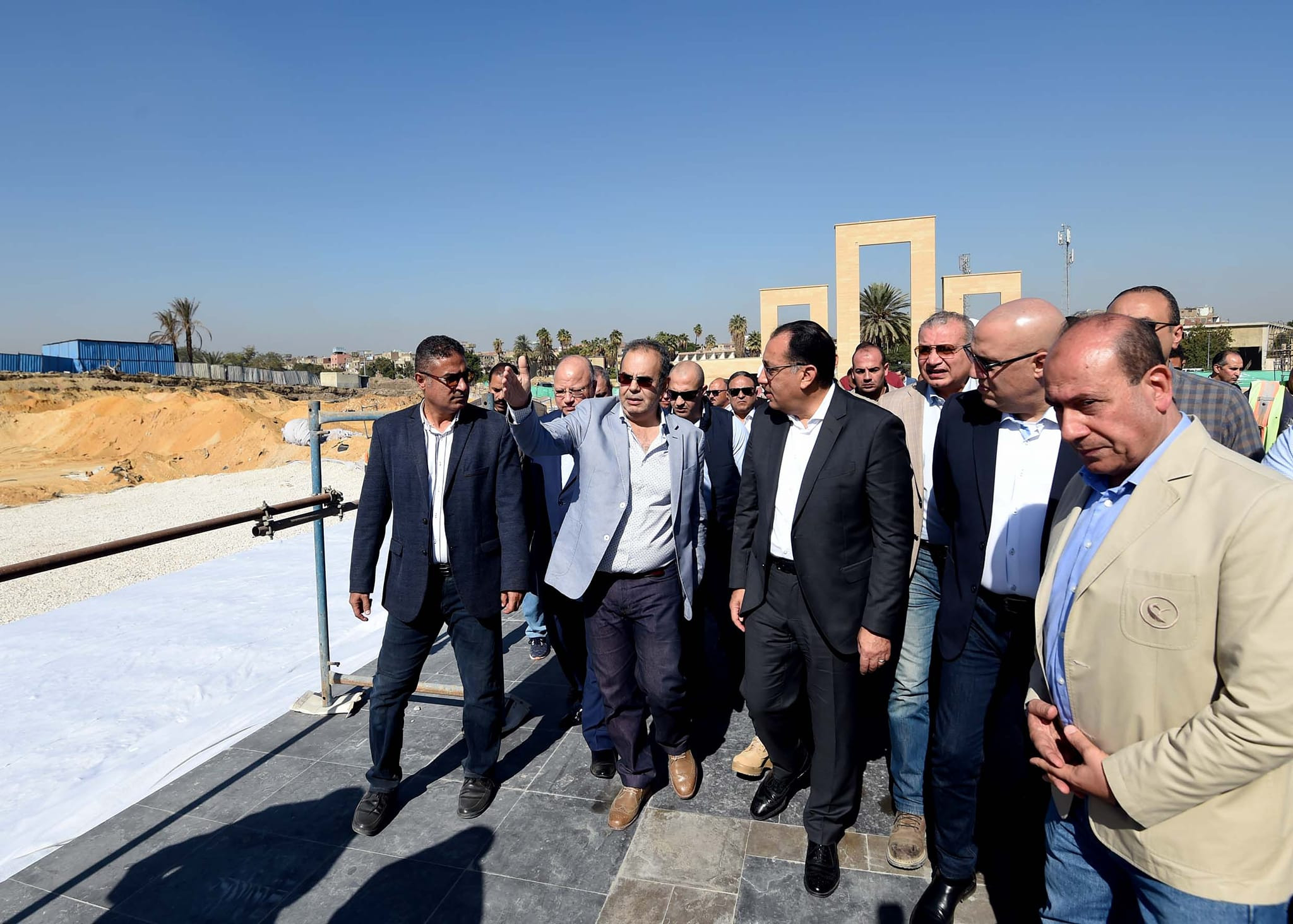 مدبولى من حديقة الفسطاط
