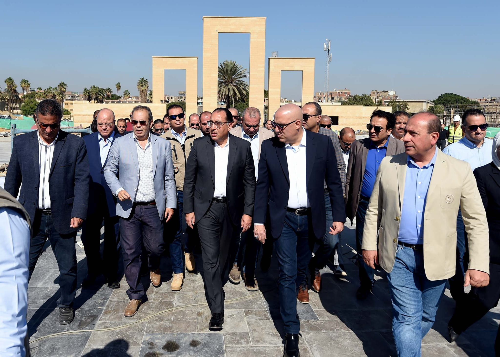 مدبولى من حديقة الفسطاط