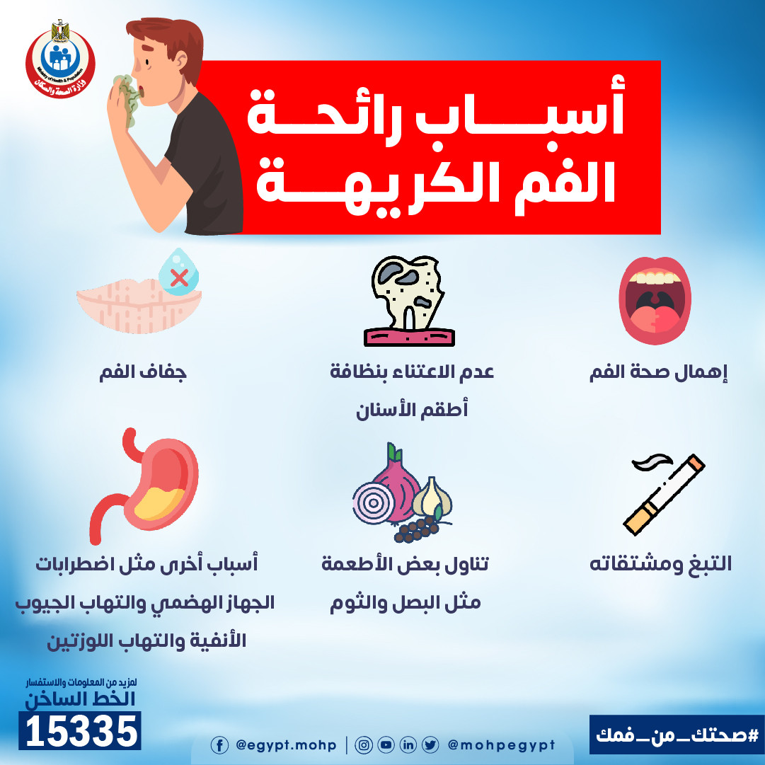 رائحة الفم