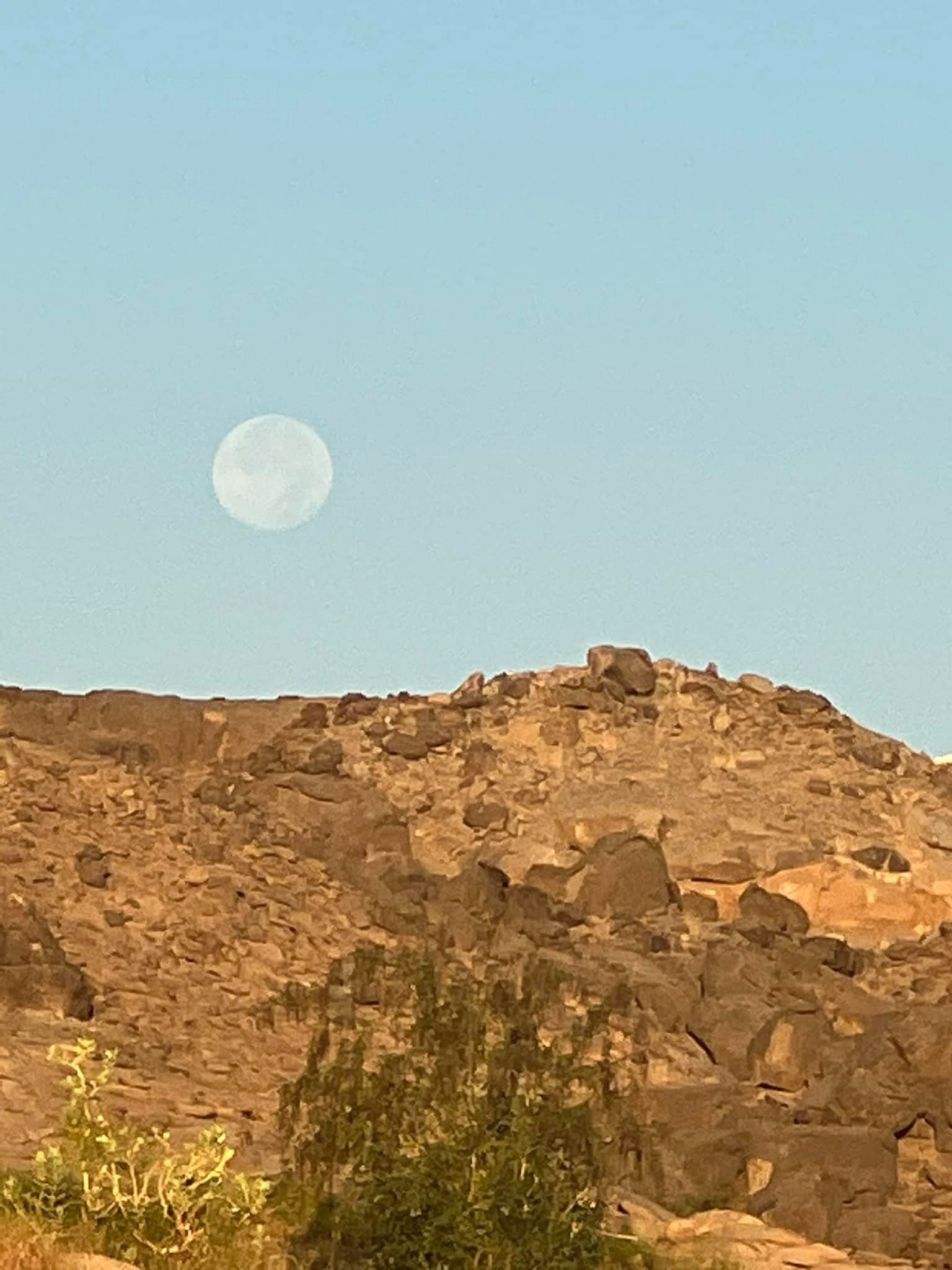 القمر البارد