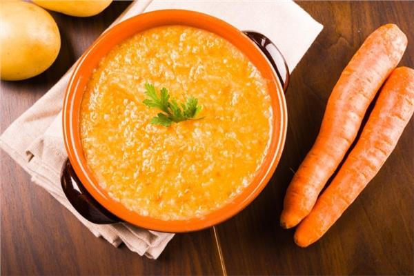 طريقة عمل شوربة الشوفان بالجزر
